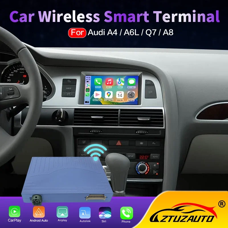 Trail Camera Infrared - Caja inalámbrica CarPlay Android Auto para