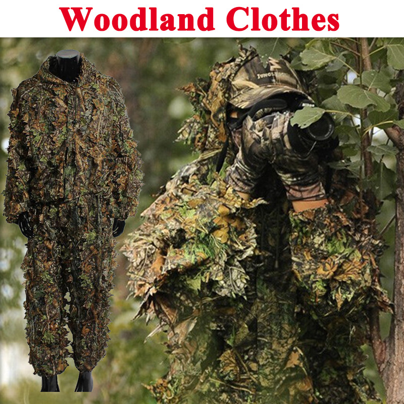 Traje Ghillie 3D para Exterior - Hunting Outdoor Game reseña y precio