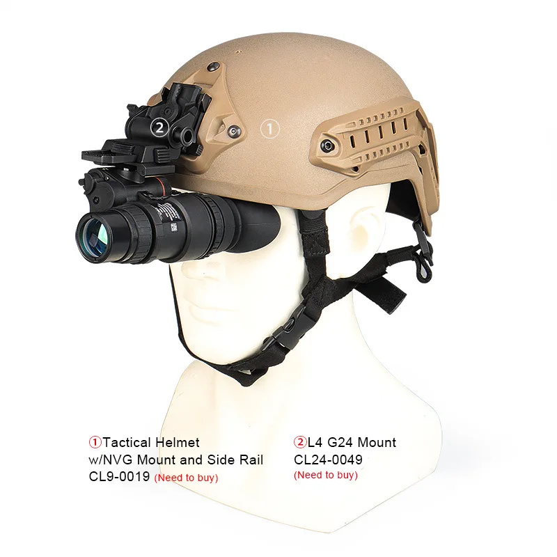 Casco Monocular de Visión Noct - Trail Camera Infrared reseña y precio